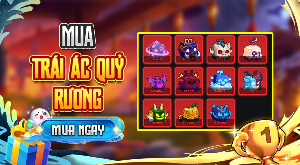 Mua Trái Ác Quỷ Rương