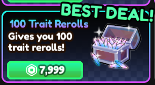 100 Trait ReRoll