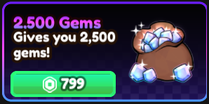 2500 Gems
