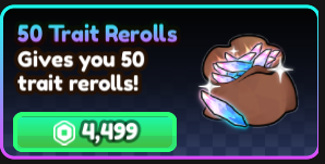 50 Trait ReRoll